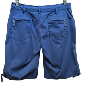 Lucy active shorts 4 pockets with zippers drawstring hem drawstring waist Sz Sm